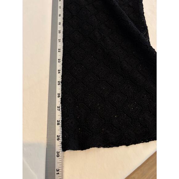 No Boundaries Witchy Whimsigoth Crochet Flare Sheer Pants Undershorts L(11/13) - Picture 7 of 8